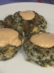 WINE WITH…Spinach Risotto Cakes