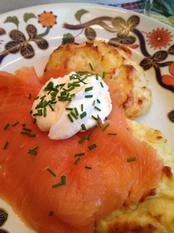 WINE WITH…Smoked Salmon with Potato Cakes