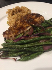 WINE WITH…Sheet-Pan Pork and Green Beans