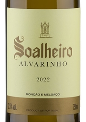 Soalheiro, Vinho Verde Monção e Melgaço DOC (Portugal) Alvarinho 2022