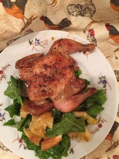 WINE WITH…Spatchcocked Cornish Hens and Bread Salad