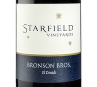 Starfield Vineyards, El Dorado (Sierra Foothills, California)  2020