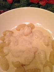 WINE WITH…Gnocchi with Truffle Cheese Sauce