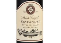 V. Sattui Winery, Dry Creek Valley (Sonoma County, California) Zinfandel 2017