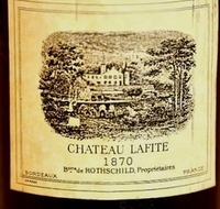 Cellar Memories:  1870 Château Lafite-Rothschild