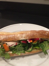 WINE WITH…Turkey Bahn Mi