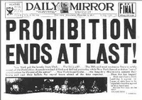 End of Prohibition Celebration