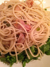 WINE WITH…Spaghetti with Lime and Arugula