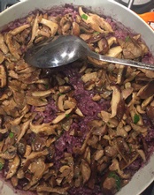 WINE WITH…Risotto with Red Wine and Mushrooms