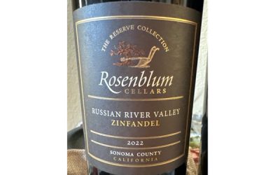 Rosenblum Cellars, Russian River Valley (Sonoma County, California) Zinfandel 2022 ($50)