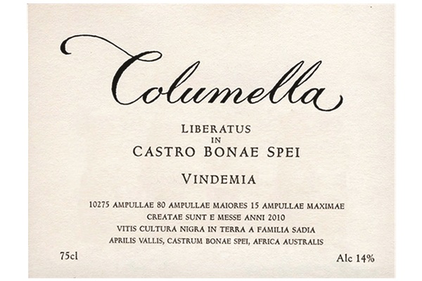 Wine label