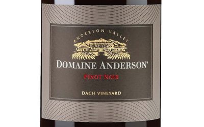 Domaine Anderson, Anderson Valley (Mendocino County, California) Dach Vineyard Pinot Noir 2021 ($75)