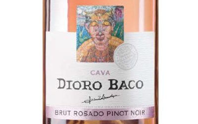 Bodegas Escudero / Dioro Baco, Cava (La Rioja, Spain) Brut Rosado Pinot Noir  ($20, Kysela Pere et Fils)