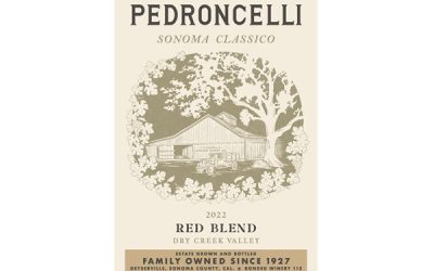 Pedroncelli, Dry Creek Valley (Sonoma County, California) Red Blend “Sonoma Classico” 2022 ($24)