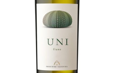 Produttori di Manduria, Salento IGP (Puglia, Italy) Fiano “Uni” 2023 ($17, Massanois)