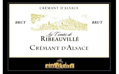 Cave de Ribeauvillé, Crémant d’Alsace AOC (Alsace, France) “Les Comtes” NV ($28)