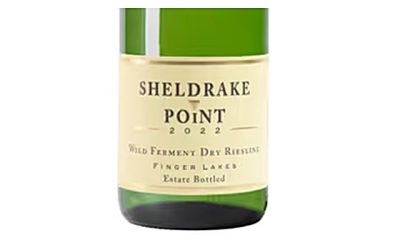 Sheldrake Point, Finger Lakes (New York) Dry Riesling “Wild Ferment” 2022 ($30)